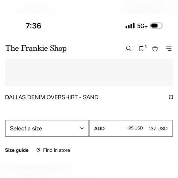 The Frankie Shop Dallas Denim Overshirt - Picture 5 of 9